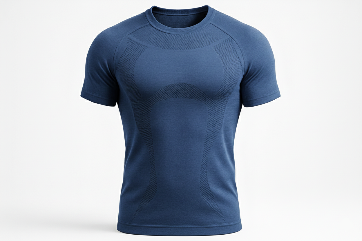 Terraza Vantage Seamless Tee — ash